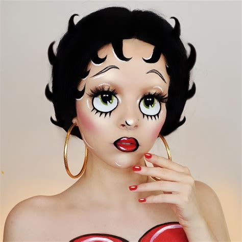 Betty Boop Makeup