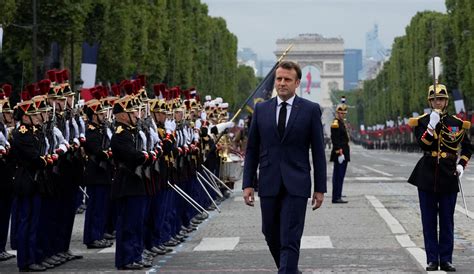 France Dernier Défilé Militaire Du Quinquennat Macron À Paris Pour Le 14 Juillet I24news