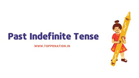 Past Indefinite In Hindi Simple Past Tense In Hindi With Rules