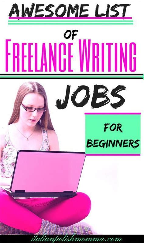 Awesome List Of Freelance Writing Jobs For Beginners These Freelance