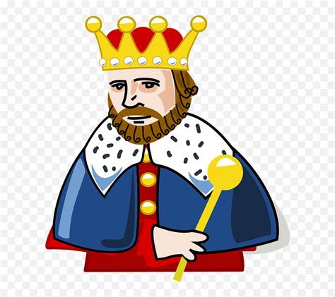 King Crown Beard King Clipart Emojiking Hat Emoji Free Transparent