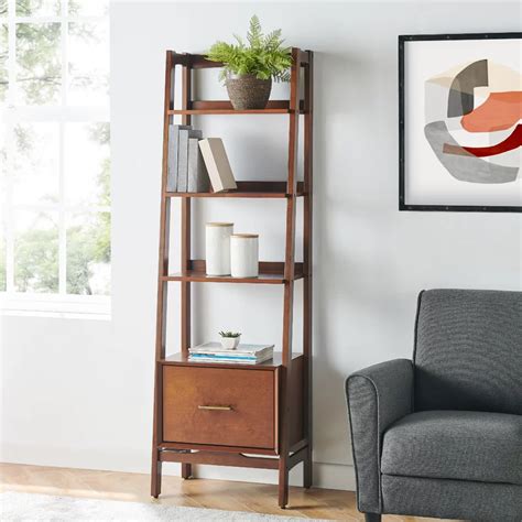 George Oliver Dunkelberger Etagere Bookcase And Reviews Wayfair