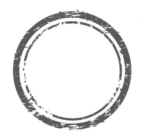Premium Vector Grunge Distressed Stamp Circle Logo Design Vector