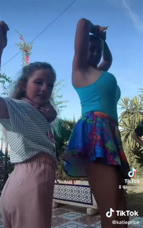 Katie Prices Tiktok Video Slammed Over Eight Year Old Daughter Bunnys New Look While Abroad