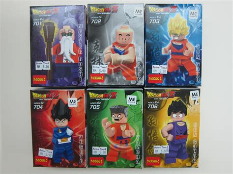 In fact, there are some really great legos here online and in stores. Dragon Ball Z LEGO Compatible Minifigures « Blog | lesterchan.net