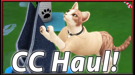 Pets Cc Objects Haul The Sims 4 Cats And Dogs Youtube