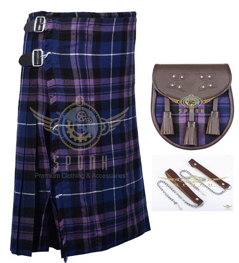Scottish 8 Yard Kilt Mens Highland Traditional Kilt Pride Of Scotland