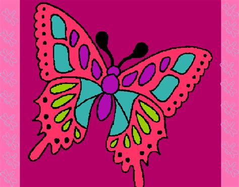 Dibujo de Mariposa a pintado por Dianita en Dibujos net el día