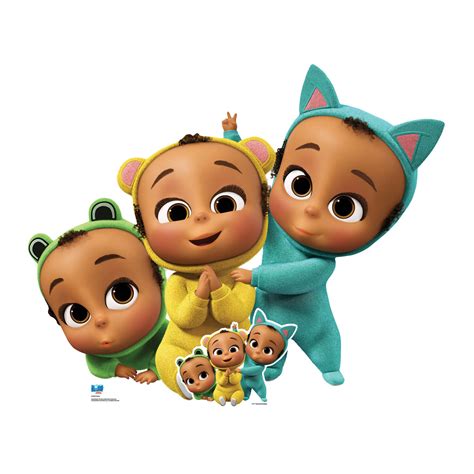 The Triplets From Boss Baby Lifesize Cardboard Ubuy India