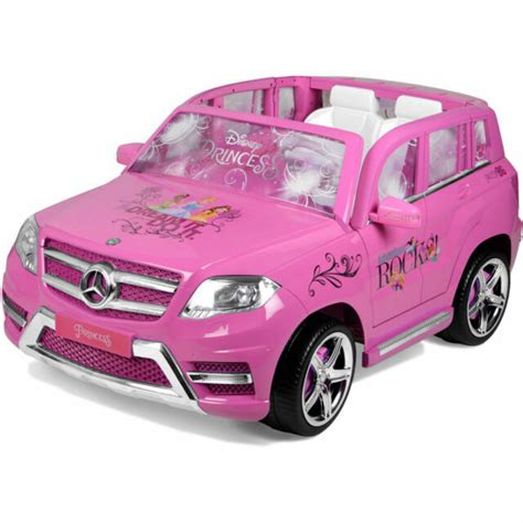 Disney Princess Mercedes 12v Ride On Kids Car Pink Girls Toys For Sale