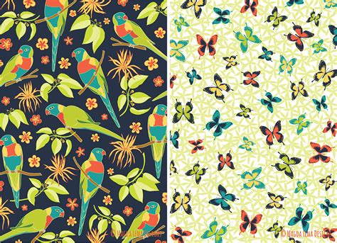 From The Textile Design Lab Chelseas Challenge Jungle Collections