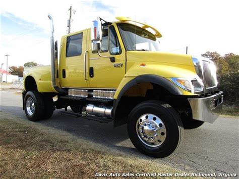 Custom sleepers while costly can ease relentless otr lifestyle overdrive / it dodge introduces the largest pickup cab ever. 2006 International 7400 CXT 4X4 Dually Turbo Diesel Monster World's Biggest Production Pick Up