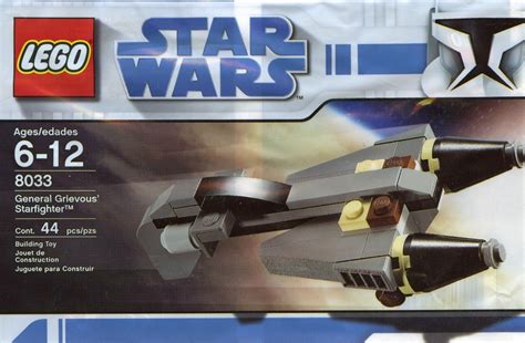 General Grievous Starfighter Lego Star Wars 2009 Mini Sets 8033