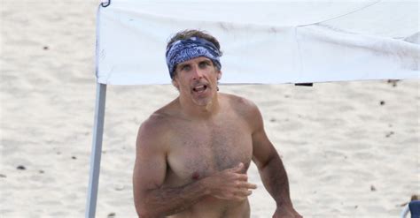 Shirtless Ben Stiller On The Beach Ben Stiller Shirtless Pictures In