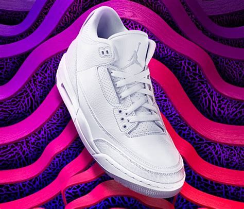 First Look At The Air Jordan 3 Retro Pure White Weartesters