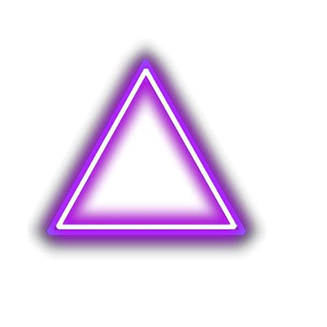 Get Neon Triangle Png Png Ugot