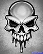 Easy Cool Skull Designs : Tatuajes calavera con gorra plana. - Draw-quack