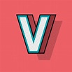 Letter V 3D halftone effect typography vector | free image by rawpixel ...