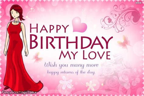 You're absolutely the one for me because your heart sings a song that only my heart can hear and dance to. Happy Birthday My Love @ Fancy Greetings