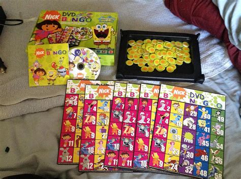Nickelodeon Dvd Bingo Game Uk Toys And Games