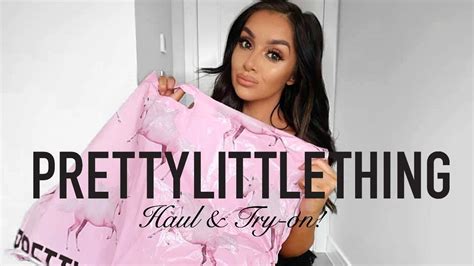 Pretty Little Thing Haul And Try On Youtube