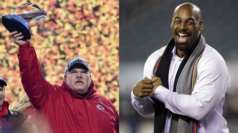 Donovan Mcnabb Congratulates Andy Reid On First Super Bowl Appearance