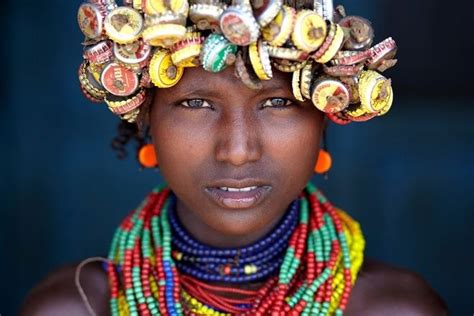 Girl Of Dassanech Tribe In Omorate Ethiopia Of Rafal Ziejewski