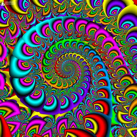 Psychedelic Swirl By James Alan Smith James Alan Smith