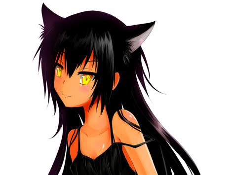 Image Master Nemesis Black Hair Cute Anime Girl Hd