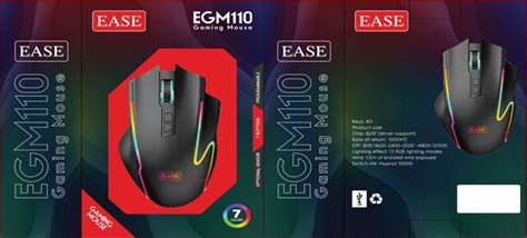 Ease Egm110 Gaming Mouse Easetec