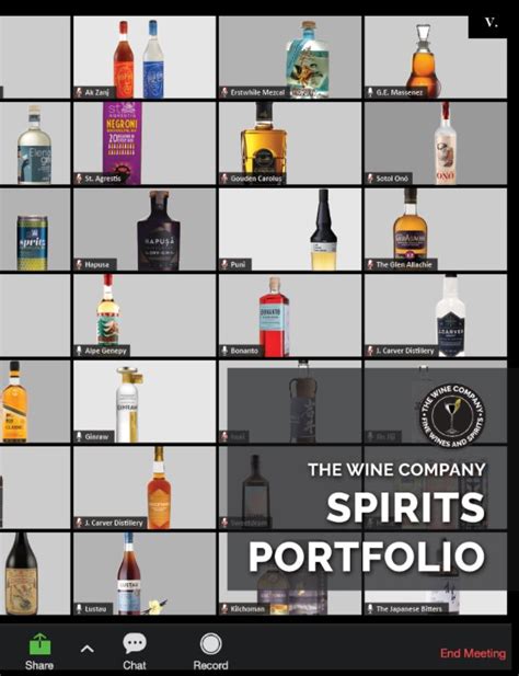 Spirits Portfolio The Wine Company