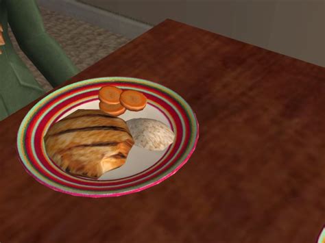 Mod The Sims Grilled Chicken Updated 7272008