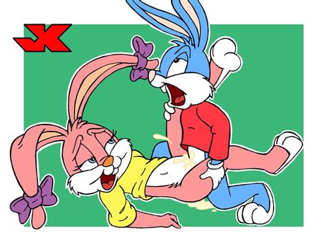 rule 34 anthro babs bunny blue fur bottomless bunny buster bunny female fur furry jk male
