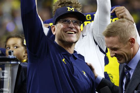 Michigan Has Classy Message For Jim Harbaugh After His Departure The Spun