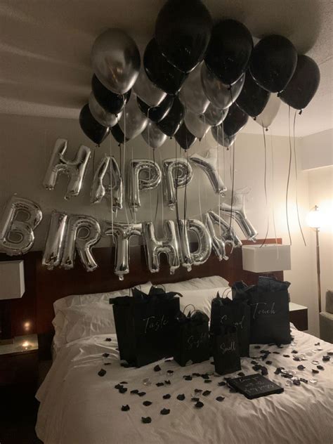 Romantic Birthday Decoration In Hotel Room Ideas For A Surprise Celebration