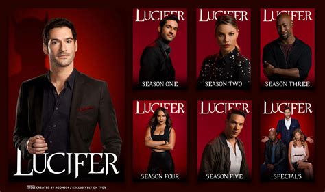Lucifer Series Posters Title Seasons Rplexposters