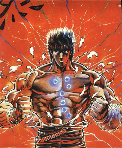 Fist Of The North Star Manga Art Manga Anime Anime Art Arte Punch Martial Arts Styles