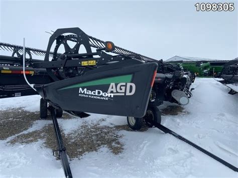 Used 2017 Macdon Fd75 Header Combine Agdealer