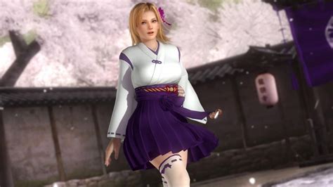 Dead Or Alive 5 Last Round Shrine Maiden Costume Tina 2017 Promotional Art Mobygames