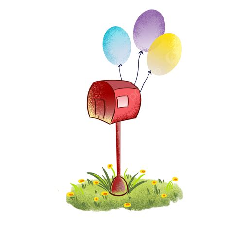 Post It Clipart Vector Hand Drawn Design World Post Day Mailbox