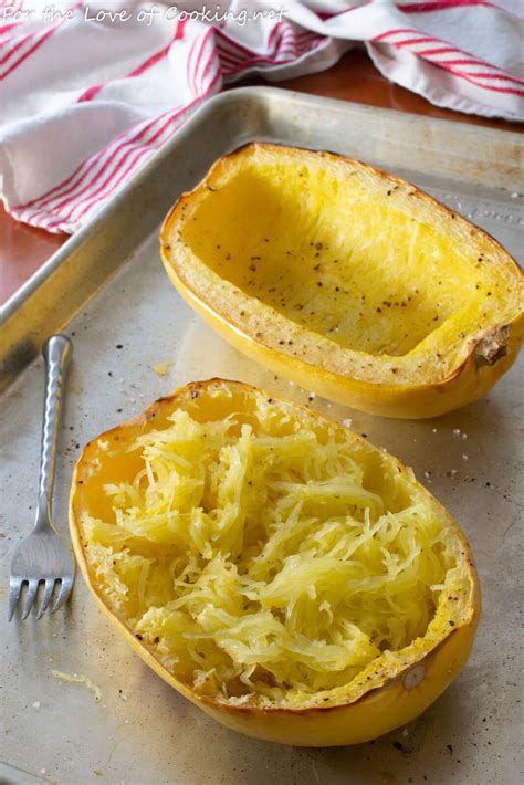 Roasted Spaghetti Squash For The Love Of Cooking