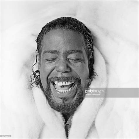 American Singer And Songwriter Barry White In New York City 1987 News