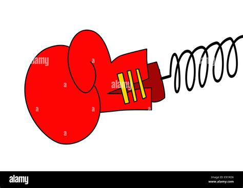 Cartoon Boxing Glove Hi Res Stock Photography And Images Alamy
