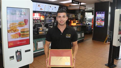 McDonalds Warrawong Manager Wins A Major Award Illawarra Mercury Wollongong NSW