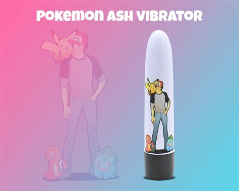 pokemon ash ketchum vibrator funny pokemon t adult t etsy
