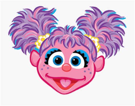 Abby Sticker Clipart Png Download Sesame Street Abby Clipart Free