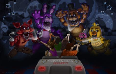 New Concept Art For Five Nights At Freddy S Attraction
