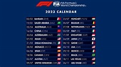 Se anunció el calendario de la Fórmula 1 de 2023: los tres nuevos ...