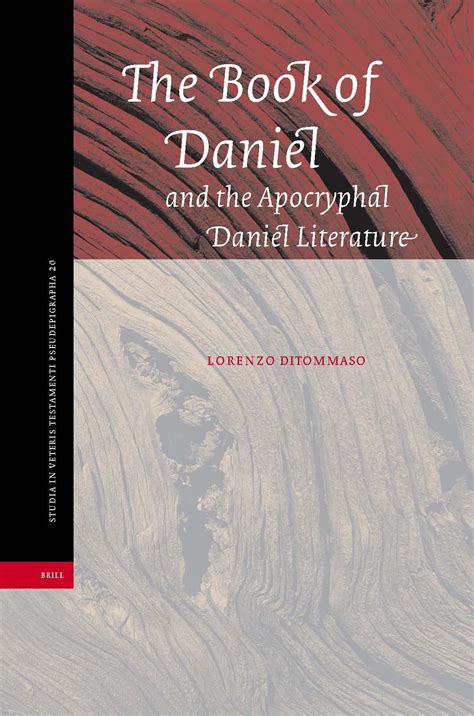 The Book Of Daniel And The Apocryphal Daniel Literature Brill