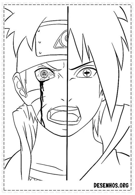 Desenhos Do Sasuke De Naruto Para Colorir Baixar E Imprimir Coloring